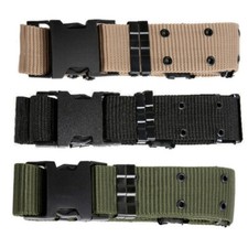 Military Tactical Pistol Belt Army Adjustable Quick Release Belt Pants Waistband