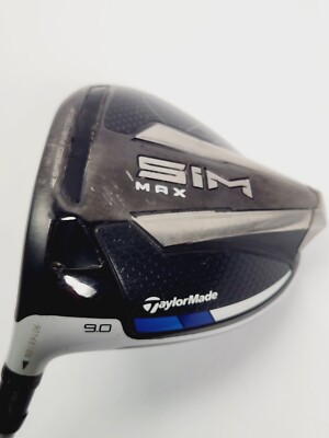 TaylorMade SIM Max Golf Club Driver 9.0 Twist Face Fubuki Z 50 
