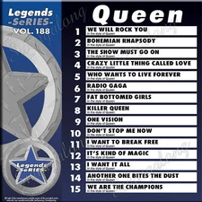 QUEEN LEGEND KARAOKE CD+G.Bohemian Rhapsody LoveCrazy Little Thing Called
