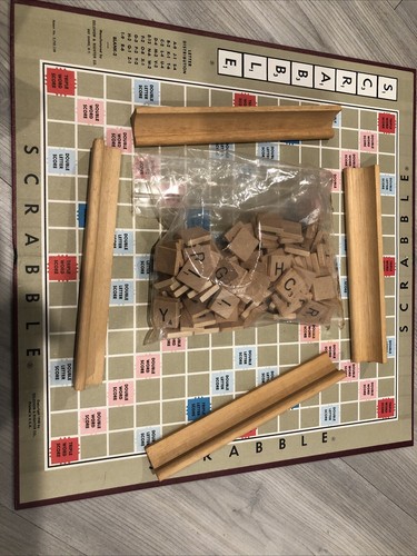 Vintage 1948-1953 SCRABBLE Board Game Selchow & Righter Complete - Picture 3 of 5