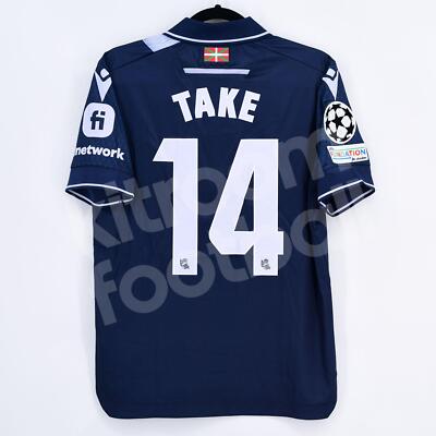 2023-24 Real Sociedad Authentic Away Shirt #14 TAKE Kubo S