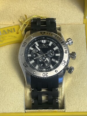 Invicta Sea Spider Chronograph  mens watch Model 0138 New With Box