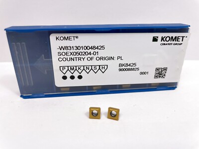 KOMET W8313010048425 New Carbide Inserts Grade BK8425 10pcs
