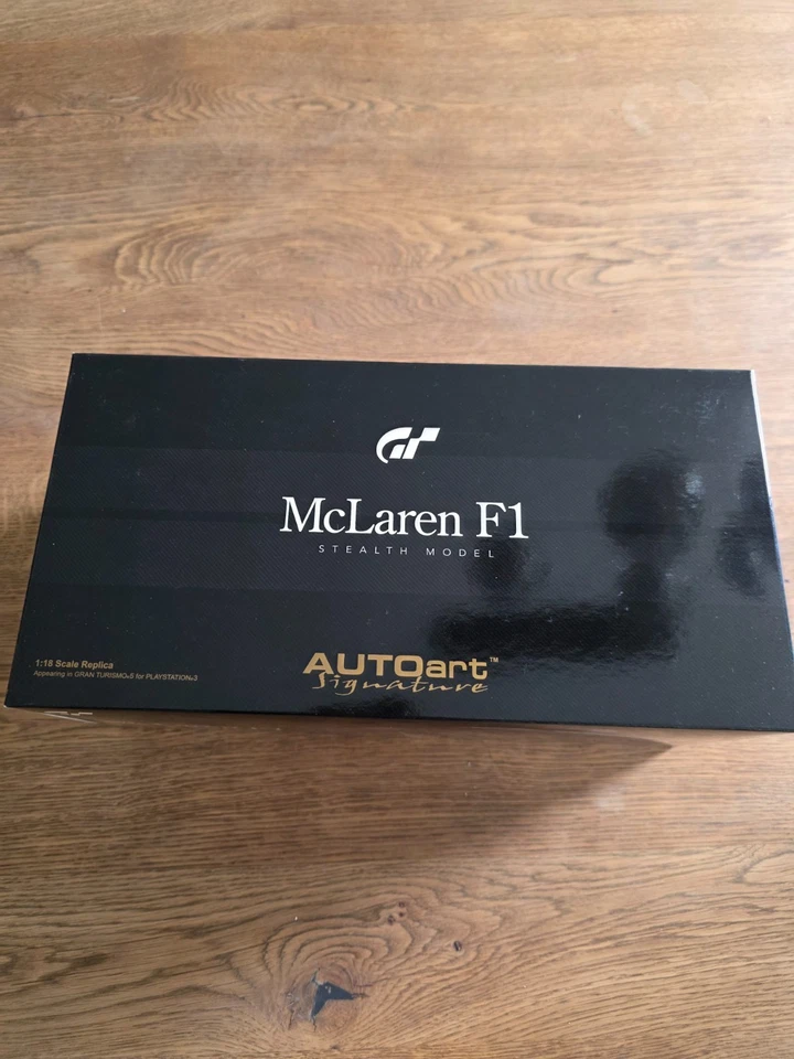 NEVER EXPOSED 1/18 Autoart 81040 McLaren F1 STEALTH MODEL GRAN TURISMO GT5 - Photo 2/4