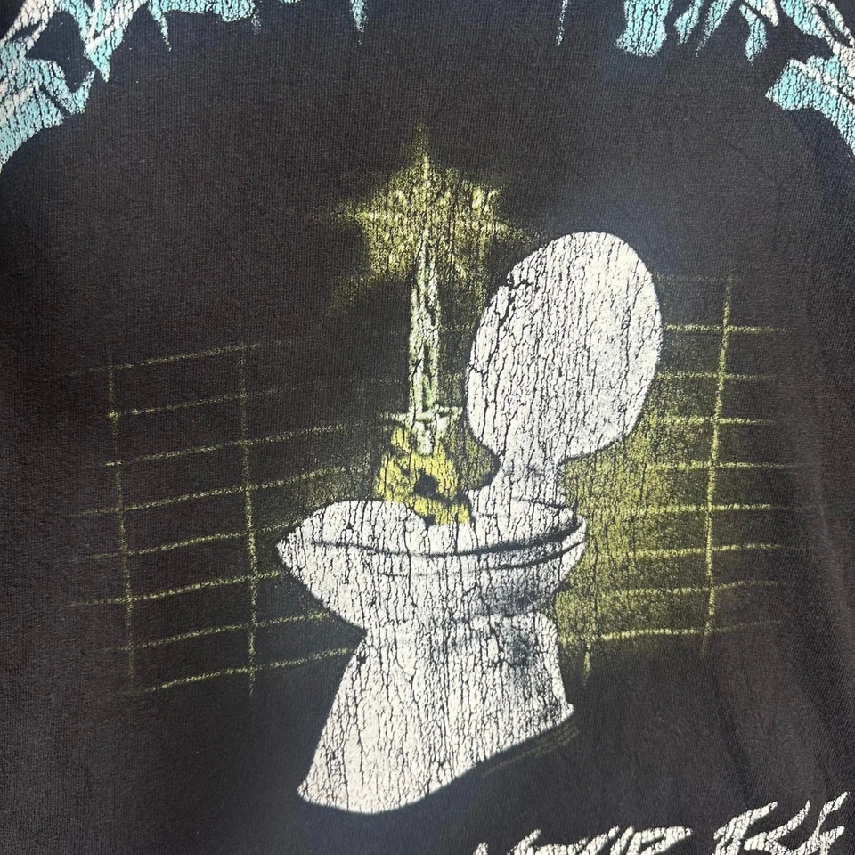 Camiseta Metallica Metal Up Your Ass 2017’ Negra XL Gráfica Banda Concierto Foto 4 de 4