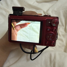 Canon PowerShot SX720 HS Compact Camera 20.3MP 40x Zoom Red, Flash HDMI USB