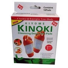 Kinoki Kiyome Cleansing Foot Pads &ndash; 10 Pack  Brand new and sealed. Easy to apply