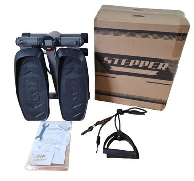 Vannect Mini Stepper Heimtrainer + Widerstandsbänder BOX GEÖFFNET / UNBENUTZT