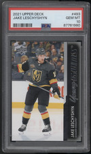 2021-22 Upper Deck #493 - Jake Leschyshyn - Young Guns - PSA 10