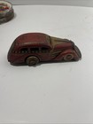 NICE VINTAGE MARX TIN LITHO RED WIND UP TRICKY TAXI No Key — photo 1