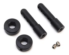 CLN3378  1" Short Body Post Set w/Collars (2)