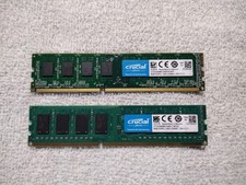 Crucial 16GB 2x 8GB Kit DDR3L 1600MHz PC3-12800 UDIMM Desktop 240-Pin RAM