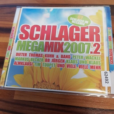 VARIOUS schlager megamix 2007.2 VG+/VG+ (2CD, Schlager, Sony BMG)