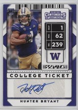 2020 Panini Contenders Draft Picks College Ticket Hunter Bryant #208 Auto 14md