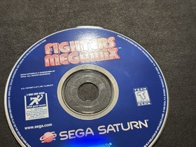 Fighters Megamix (Sega Saturn, 1997) Disc Only Authentic Tested & Works!