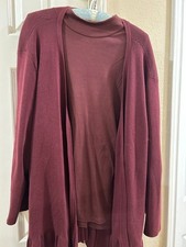 Talbots blouse and sweater set; size 3X, good used condition