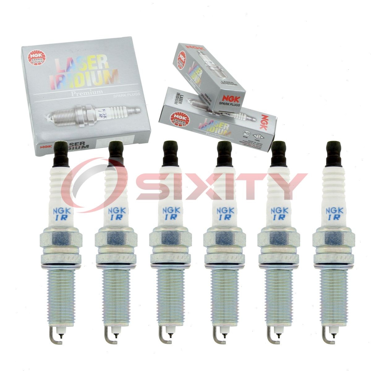 6 pc NGK Laser Iridium Spark Plugs for 2011-2016 Chrysler Town  Country ju