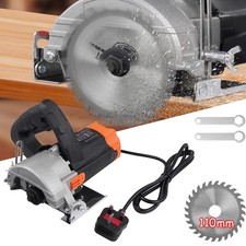 Electric Circular Saw - Multi-Purpose Skill Saw With 110mm Blade Bevel Cut Tool