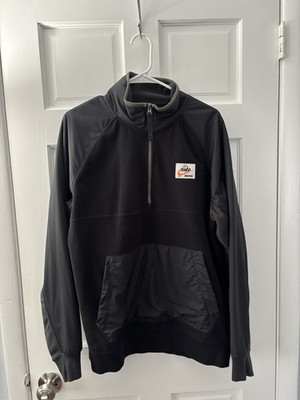Nike Sportswear 1/2 Zip 1/4 Zip Black Fleece Jacket Size L DD8968-010