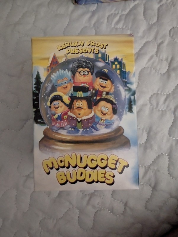 McDonalds KERWIN FROST MCNUGGET BUDDIES  SET OF 5 (Open) With Box