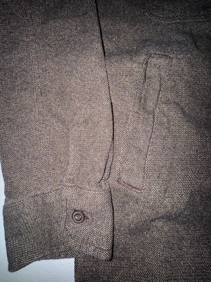 Grayers Utility 夹克男式 XL 冷天气评级棕色农场家务户外 — 第 4/4 张图片