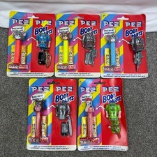 5 PEZ Body Parts European Carded Tom Cat Jerry & Tuffy Mouse Spike & Droopy Dog