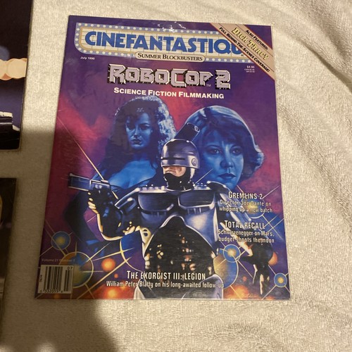 Cinefex Magazine # 32 ROBOCOP and CINEFANTASTIQUE ROBOCOP 1 and 2 Lot. - Picture 2 of 11