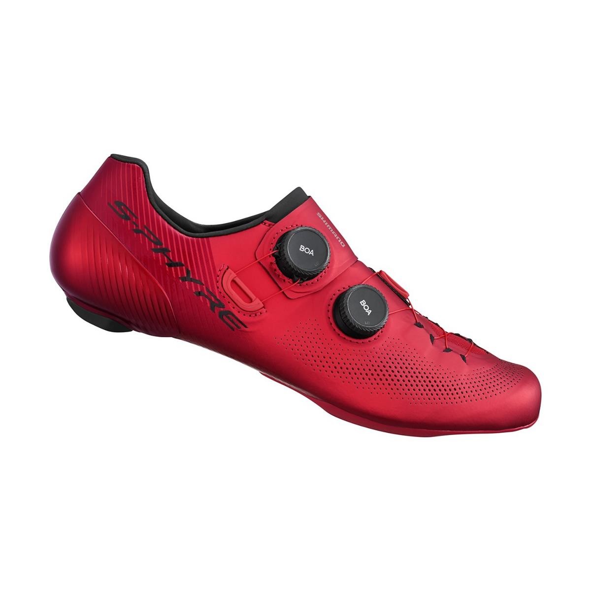Shimano Rc9 S-Phyre Sh-Rc903 Road Shoes Red Bike Shoes