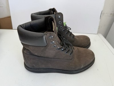 Timberland 6-Inch Premium Mens Size 9.5 Black Outdoor Leather