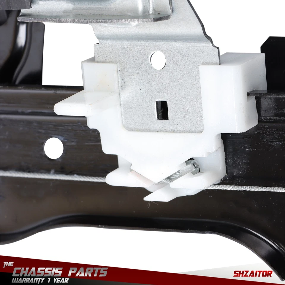 Regulador de ventana trasero izquierdo y derecho con motor para Chevy Silverado 1500 GMC Cadillac Foto 4 de 4