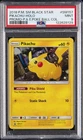 2018 POKEMON SM BLACK STAR PROMO #SM157 PIKACHU-HOLO PSA 9