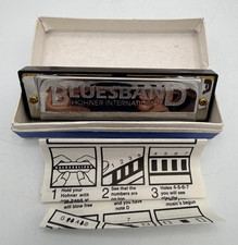 Hohner International Bluesband C Harmonica with Original Box