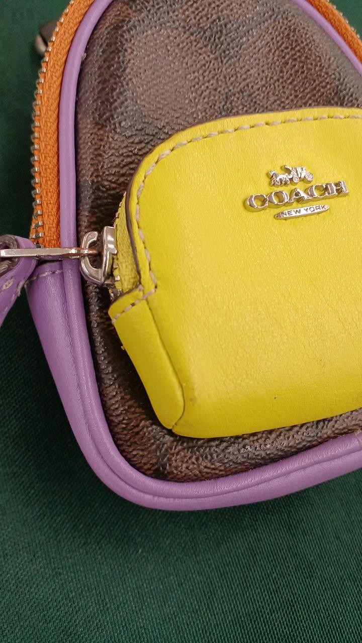 Mini backpack pouch Model number C7803 COACH - image 9