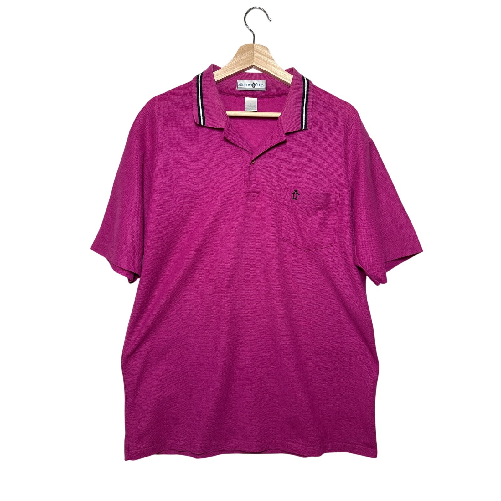 Penguin Club Vintage Polo Shirt Men