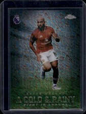 2026 Topps Chrome Premier League A Cold And Rainy Night Bryan Mbeumo Shimmer #CRN-18 card