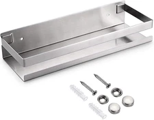 Bathroom Shower Shelf Stainless Steel Bath Kitchen Basket Shower Caddy Rack, Rus