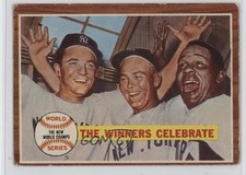 1962 Topps World Series New York Yankees Johnny Blanchard Bud Daley #237 15wb