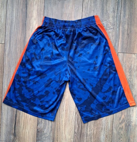 Under Armour Loose Shorts Blue/Orange Athletic Size Youth Large Pre-owned - Picture 5 of 7