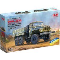 Icm 72708 1:72 URAL-4320 Military Truck Of The Armed Forces Of Ukraine