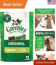 All-Natural 3 oz Dental Chews for Small Breeds - Freshens Breath Cleans Teeth