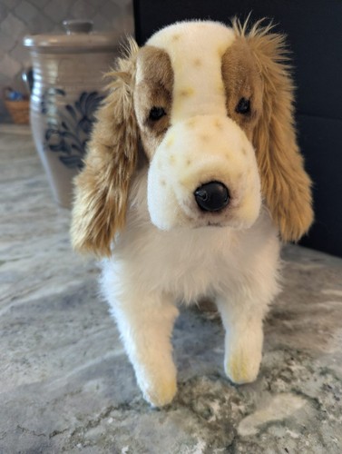 Hansa Creation Cocker Spaniel Plush Dog 12 in Handmade Realistic Stuffed Animal