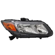 Headlight Lamp for 12-12 Honda Civic Sedan/Coupe Non-Hybrid Left Driver CAPA