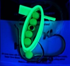 **NEW** SALMON FISHING LURES NOTHING ELSE LIKE THESE 2 GLOW GREEN HALO SPINNERS!