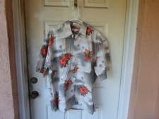 Pierre Cardin Vintage Men's Button-Up Hawaiian Shirt Size XXL Palm Trees NWT