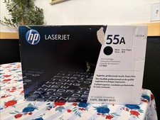 Cartucho de impresión de tóner negro sellado genuino HP 55A CE255A LaserJet P3015-500-MFP