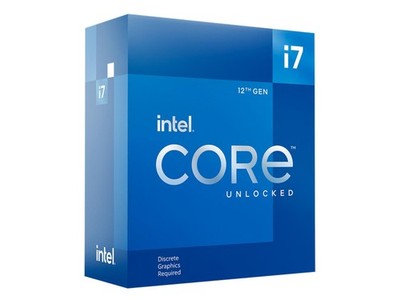 Intel Core i7-12700KF Prozessor (12 Kerne / 20 Th / 3,6-5,0 GHz) 25MB 125W BOX