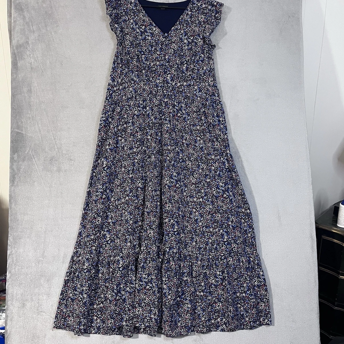 maxi dress tie back Summer Picnic's Tie Back Maxi Dress