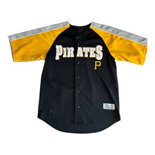 Dynasty Series Pittsburgh Pirates Men’s Baseball Jersey Size L Sewn Colorblock