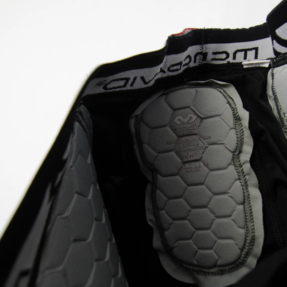 Pantalones Cortos de Compresión Acolchados McDavid Para Hombre Negros Usados Foto 3 de 3