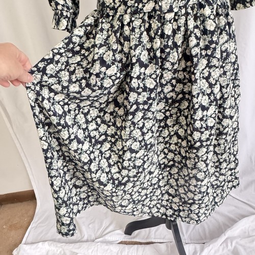 Breli Originals Floral Midi Dress Button-Down Belted Womens Size 14 Silky - Picture 16 of 21